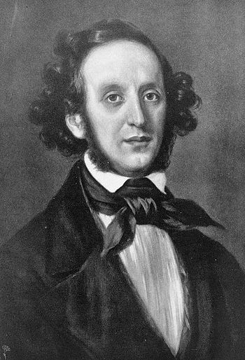 German conductor and composer Felix Mendelssoh... German conductor and composer Felix Mendelssoh...