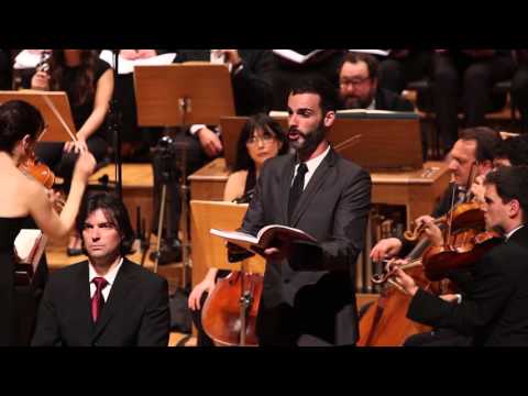 G. F. Handel, Messiah. Acompagnato y aria, For behold darkness shall cover the earth.