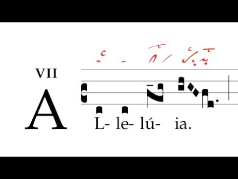Alleluia: Venite, exsultemus Domino