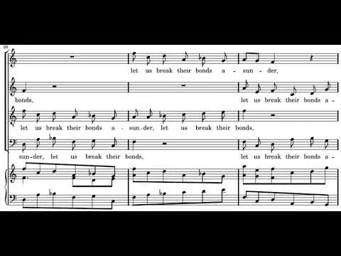 Händel: Messiah - 42. Let us break their bonds asunder - Gardiner