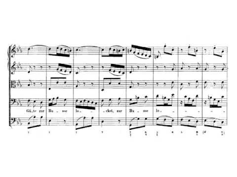 J. S. Bach. Cantata 102 BWV 102. 4.Arioso (bass): Verachtest du den Reichtum seiner Gnade