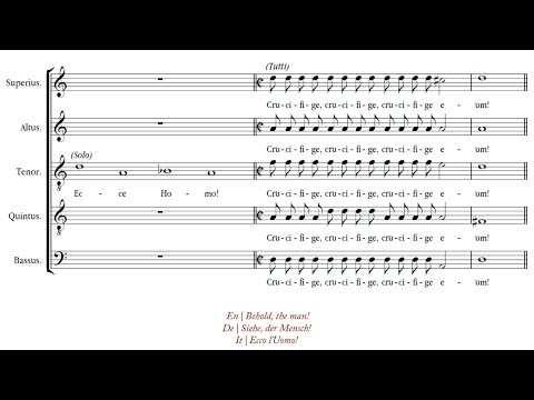 Bouzignac | Ecce Homo! [á 5; Les Arts Florissants]