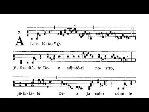 Dominica XI post Pentecosten - Alleluia (Exsultate Deo)