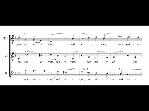 Dextera Domini ~Francesco Feroci | TTB a cappella | Maundy Thursday | 3rd Sund after Epiphany