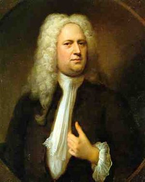 Portrait of Georg Friedrich Händel Deutsch: Ge...
