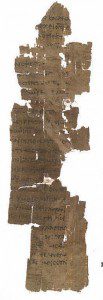 Fragment of John 16:14-22 from Papyrus Oxyrhynchus 208 (Image via Wikipedia)