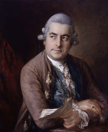 Johann Christian Bach, painted in London by Th...