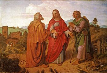 The Road to Emmaus appearance, based on Luke 2...