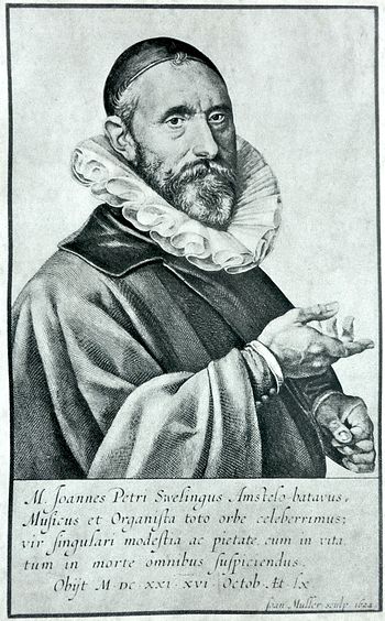 Jan Pieterszoon Sweelinck, Kupferstich von J. ...