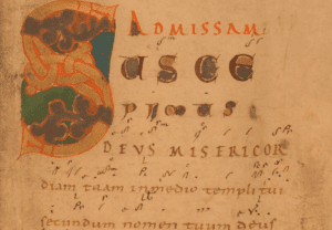 Suscepimus Deus, as seen in Einsiedeln, Stiftsbibliothek, Codex 121, p. 73
