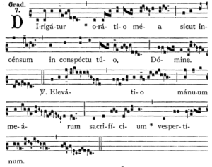 Dirigatur oratio mea