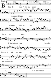 Benedicam Dominum (Solesmes)
